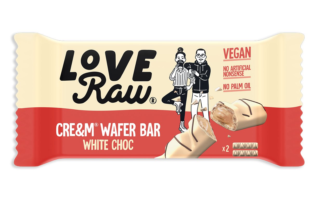 Photo of Love Raw lancia il wafer vegano alla crema di cioccolato bianco