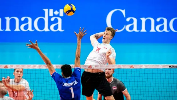 Canada’s men’s team drops 3rd in a row with loss to Italy in Volleyball Nations League
