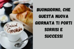 Buongiorno mercoledi